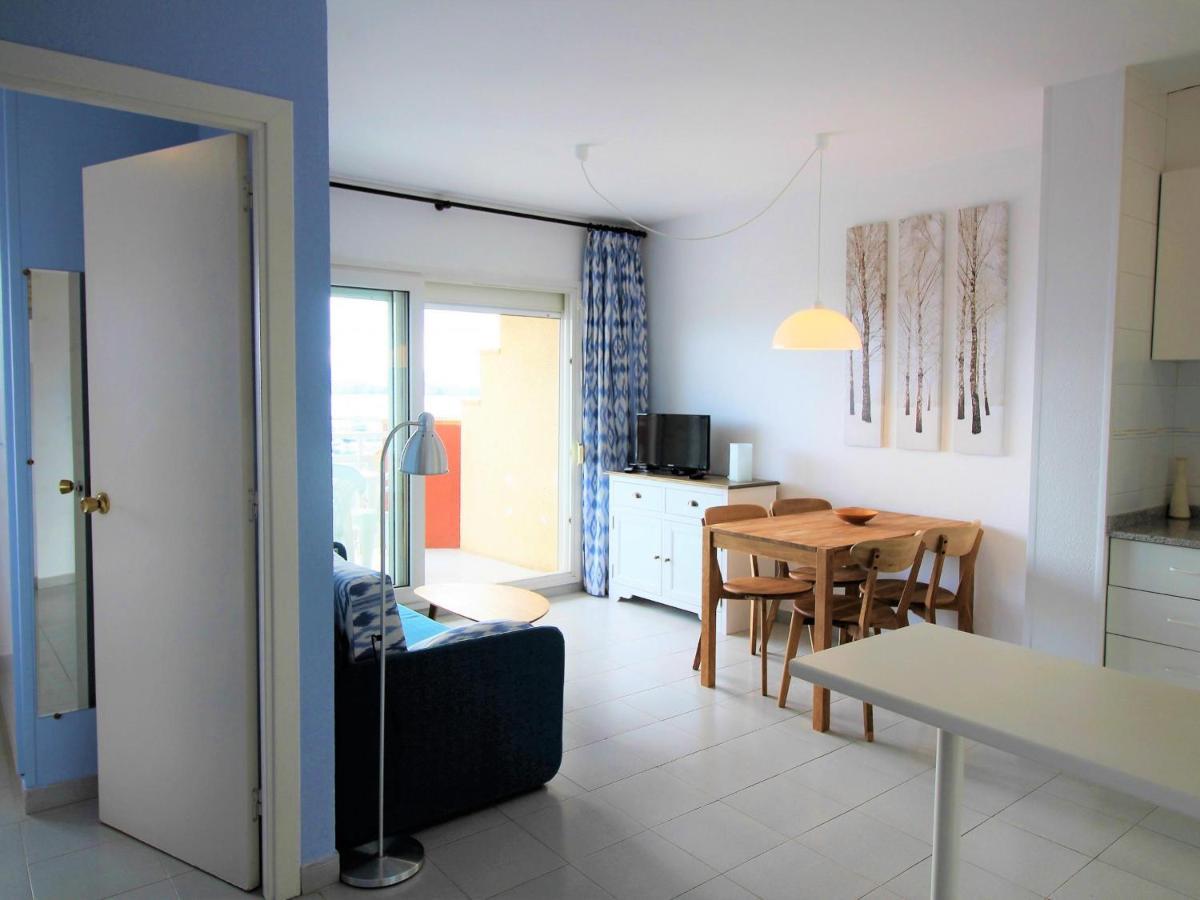 2166 Rocmar 1 4-C, Excelente Situacion Frente Al Puerto Pesquero Y Con Vista A La Bahia. Gran Terraza. Gran Parking Publico Delante. - Es-258-30 Appartement Roses Buitenkant foto